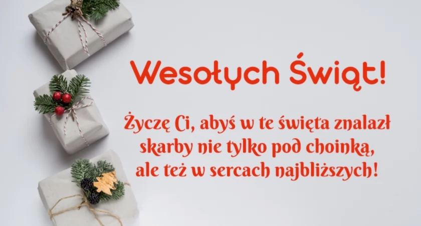 Bożonarodzeniowe życzenia świąteczne sprawią radość każdemu!
