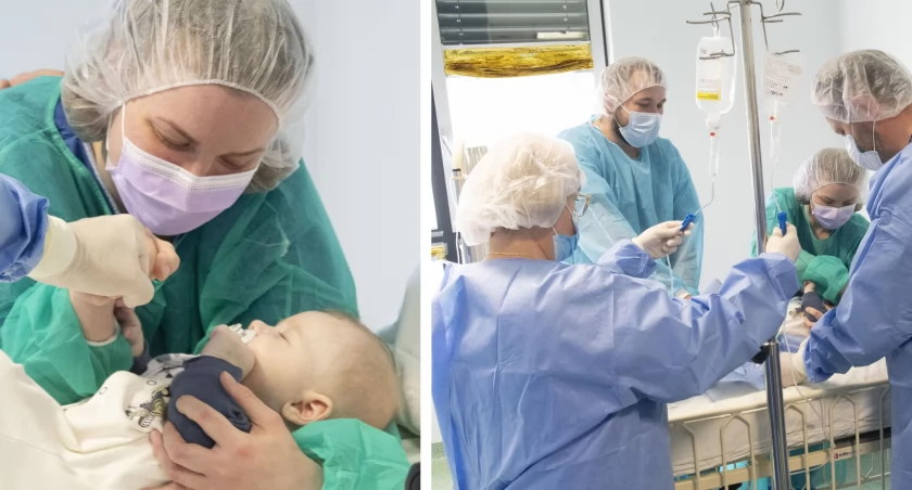 Wrocławski szpital nadzieją na leczenie rzadkiej choroby genetycznej dzieci / Fot. USK Wrocław