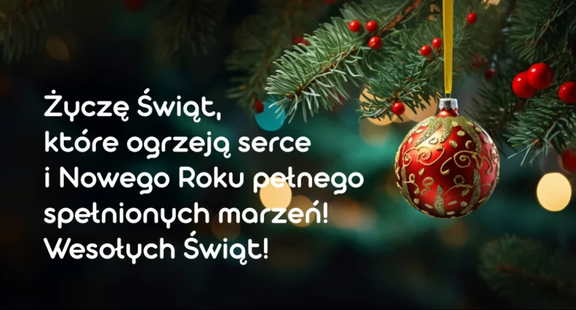Życzenia bożonarodzeniowe, które z pewnością wywołają radość Waszych bliskich, przyjaciół, znajomych