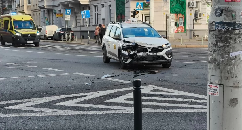 Wypadek w okolicy Placu Grunwaldzkiego. 5-letnie dziecko trafiło do szpitala / Fot. Nadesłane przez Czytelniczkę