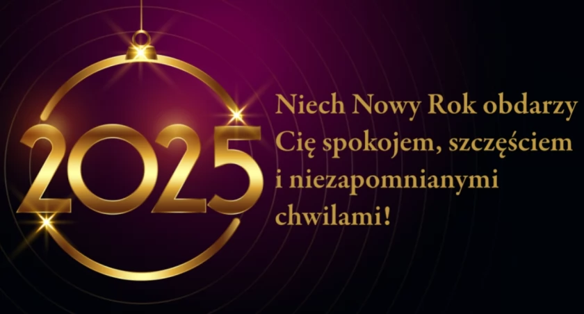 Życzenia noworoczne na 2025 rok