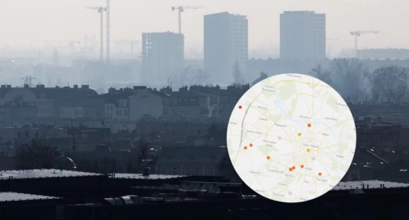 Archiwum Tuwroclaw.com/mapa Airly 