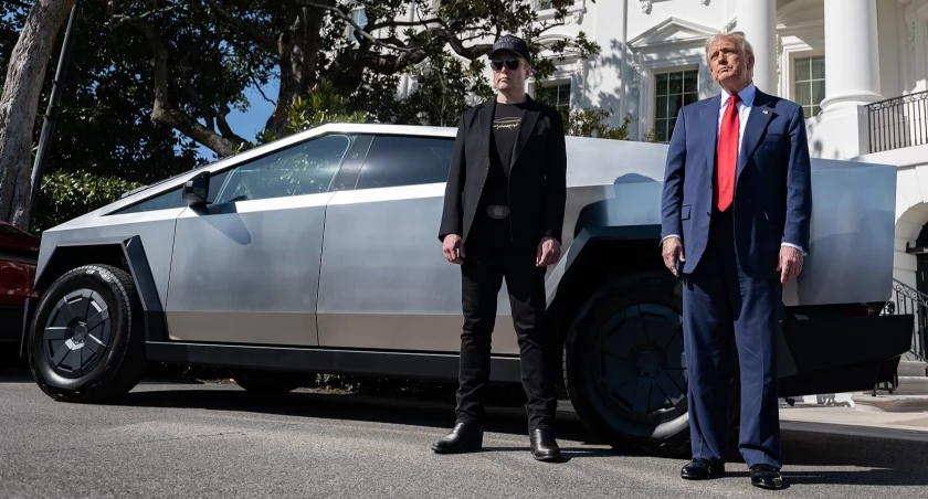 Elon Musk i Donald Trump fot. The White House