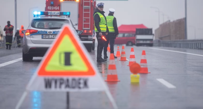 Wypadek na AOW /zdjęcie ilustracyjne