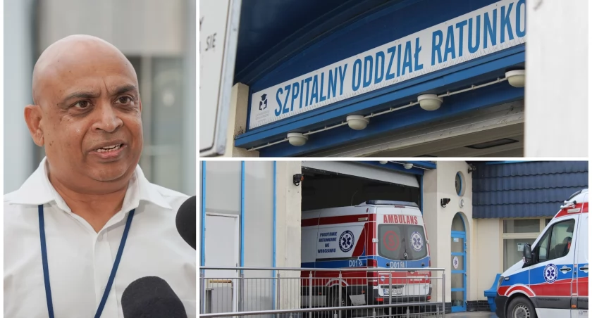 Grafik dyżurów jest już przygotowany i jesteśmy gotowi na przyjęcie pacjentów – mówi Goutam Chourasia,  zastępca kierownika Szpitalnego Oddziału Ratunkowego / fot. USK Wrocław