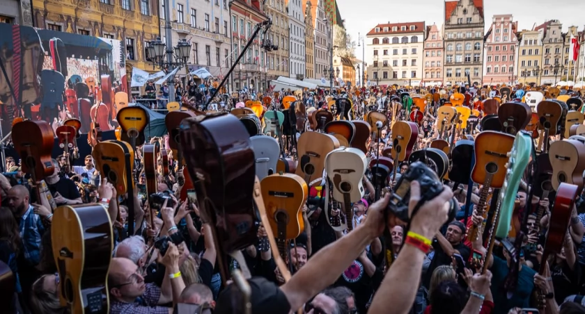 Gitarowy Rekord Świata 2025 / fot. Marek Maziarz