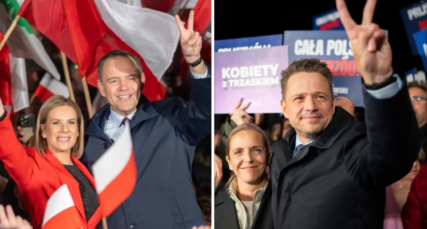 fot. Karol Nawrocki FB/Rafał Trzaskowski FB