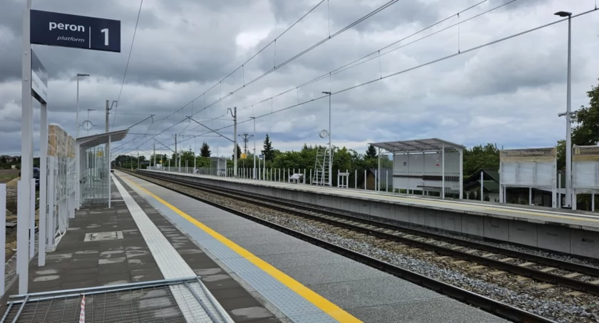 Stacja Oława Zachodnia / fot. Facebook/Nowy przystanek kolejowy Oława Zachodnia
