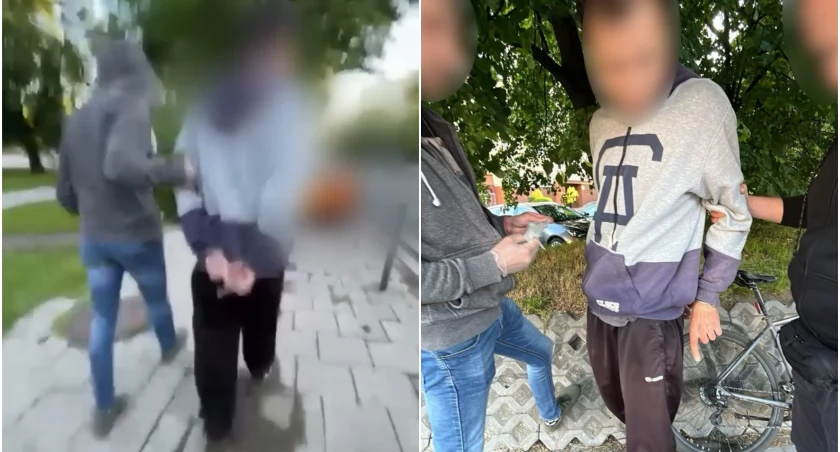 Opluwacz z Wrocławia znów jest na wolności / fot. KMP Wrocław