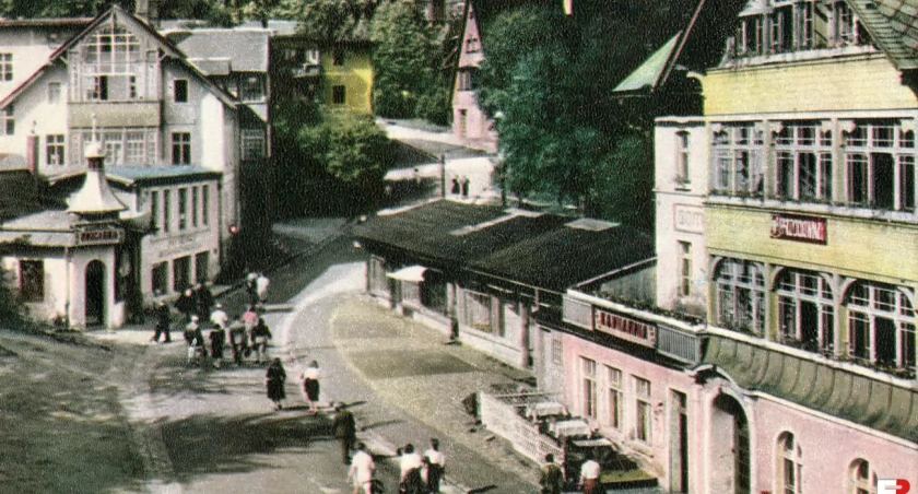 Tak wyglądał Karpacz niedługo po wojnie/ fot. fotopolska.eu