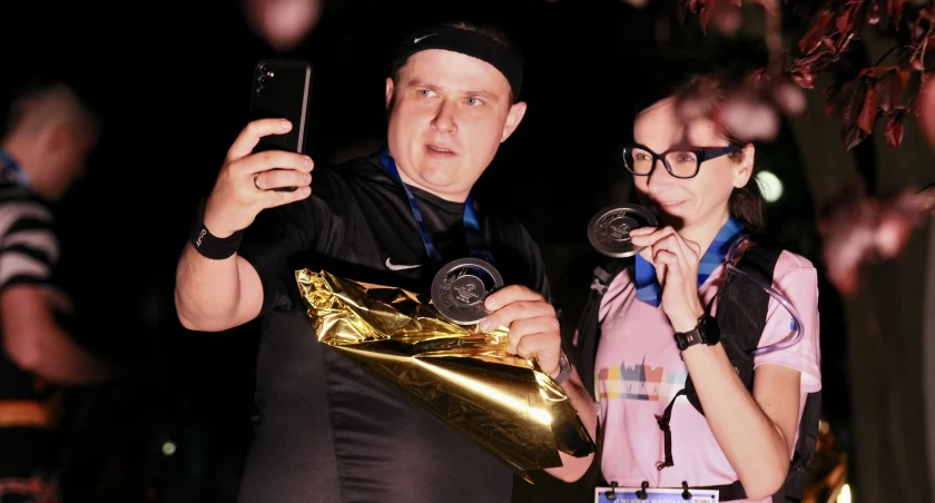 Do mety dotarło 4136 zawodników, którzy jako miejsce zamieszkania wpisali Wrocław / fot. Jakub Jurek