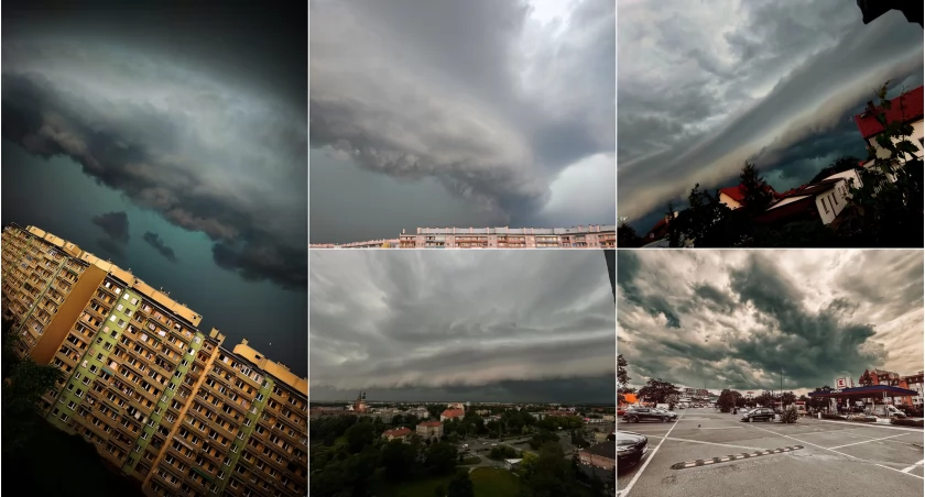 fot. Facebook / Meteo Alert Dolny Śląsk / Polscy Łowcy Burz / Jakub Bieniek