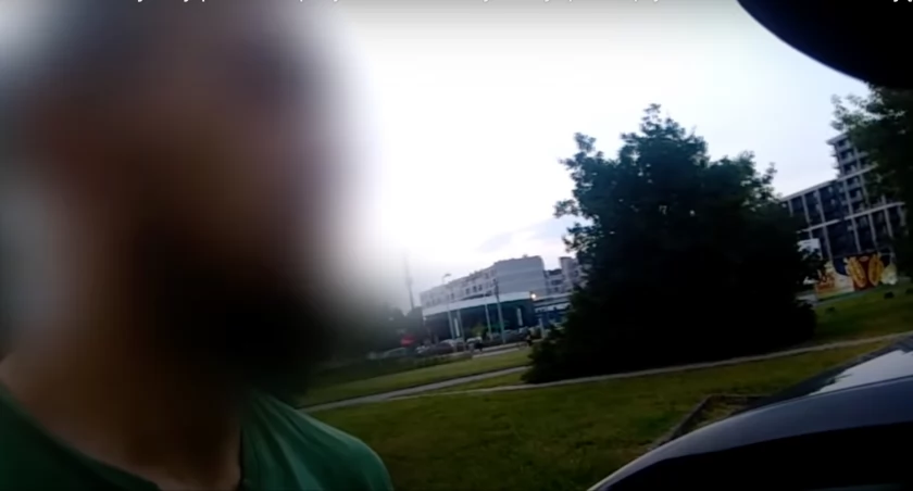 fot. Komenda Miejska Policji we Wrocławiu/kadr z nagrania 