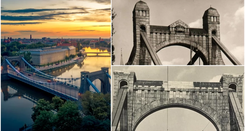 Niemiecka nazwa Kaiserbrücke zniknęła z mostu zaraz po wojnie / fot. Shutterstock / fotopolska.eu