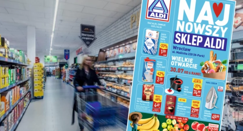 Aldi przy Maślickiej rusza w środę o 6 rano / fot. Aldi Nord
