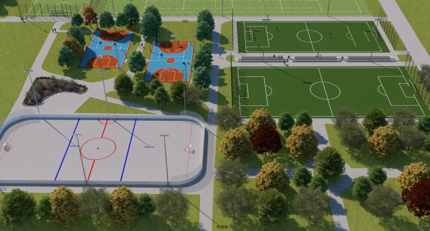 Tak ma wyglądać stadion przy Lotniczej / wizualizacje inwestora