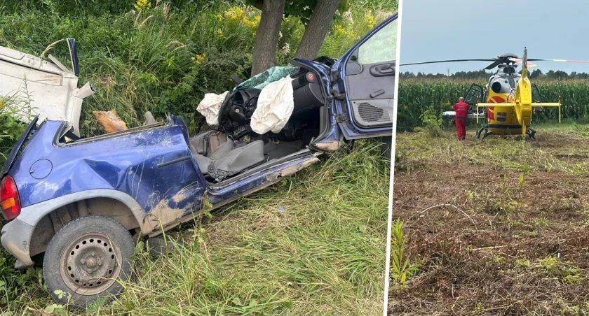 fot. Mateusz Nolbert z Komendy Powiatowej PSP w Oleśnicy
