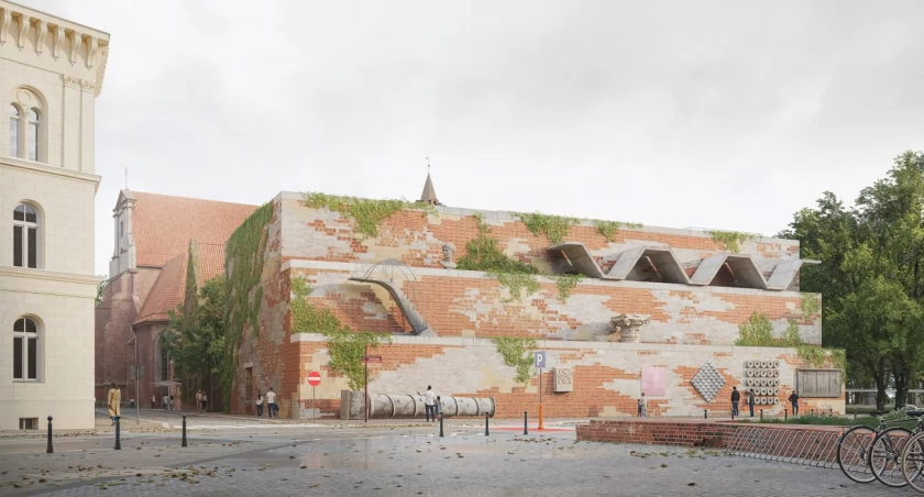 Zwycięski projekt przebudowy Muzeum Architektury /Pracownia Architektoniczna TŁO 
