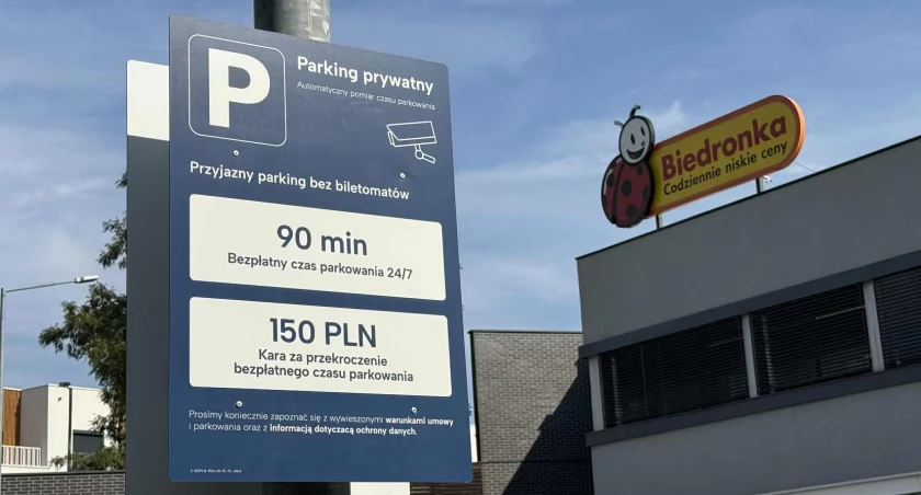 Parking bez parkomatów, za to z regulaminem, w którym drobnym drukiem napisano o karach sięgających 3500 zł!