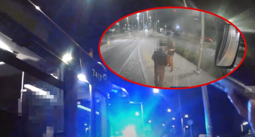 fot. Komenda Miejska Policji we Wrocławiu/kadr z nagrania 