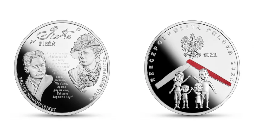 Nowe monety o nominale 10 złotych będą dostępne od 10 września 2025