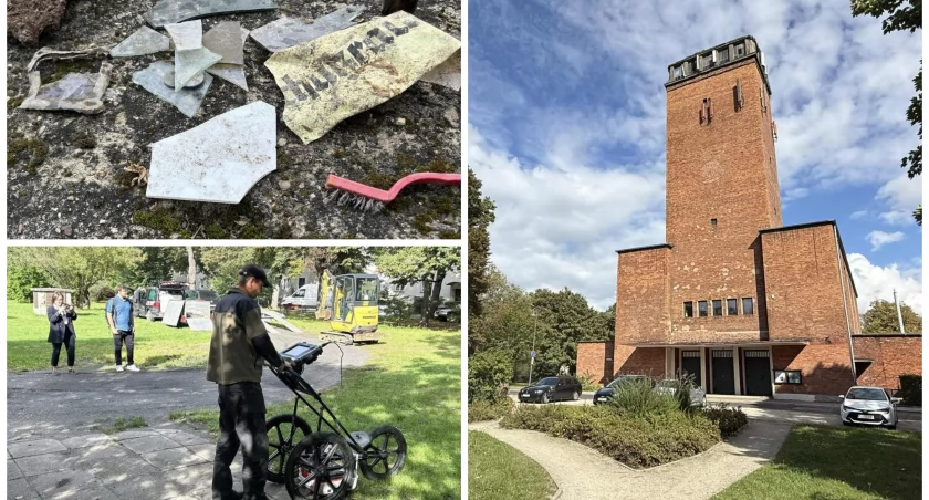 W poniedziałek teren wokół kościoła przeszukiwali archeolodzy / fot. parafia św. Krzysztofa we Wrocławiu