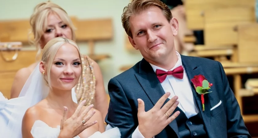 Paulina i Łukasz Kropscy / fot. Facebook / Łukasz Kropski - burmistrz Siechnic