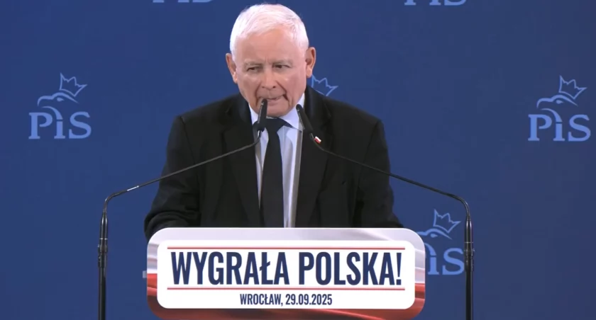 Prezes PiS zaproponował we Wrocławiu budowę nowej Polski / fot. PiS