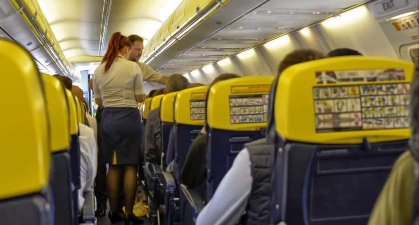 Do awantury doszło na pokładzie samolotu Ryanair z Wrocławia do Agadiru / zdjęcie ilustracyjne / fot. Deposit Photos
