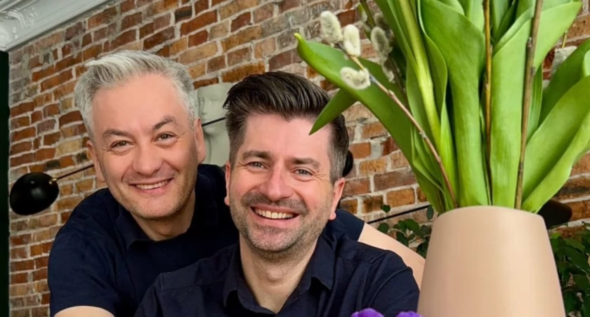 Krzysztof Śmiszek i Robert Biedroń są razem przez 23 lata / fot. Facebook Krzysztof Śmiszek