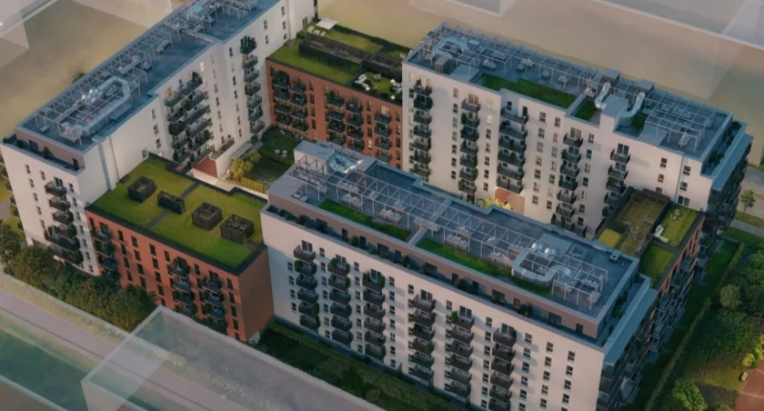 Tak ma wyglądać osiedle Atrium przy Góralskiej / wizualizacja inwestora