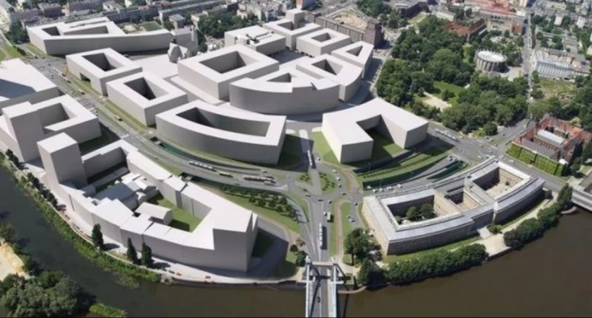 Już przed laty planowano zabudowę placu Społecznego. To jedna z koncepcji ówczesnych władz Wrocławia