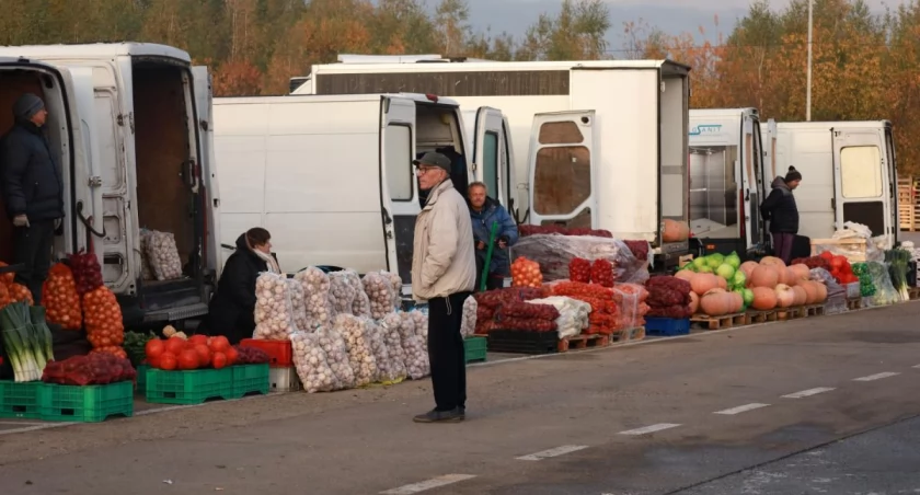 Targpiast przy Obornickiej świeci pustkami / fot. Jakub Jurek