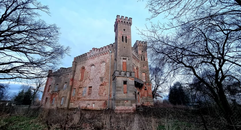 Pałac w Boguszycach koło Oleśnicy, fot. Katarzyna Suchecka