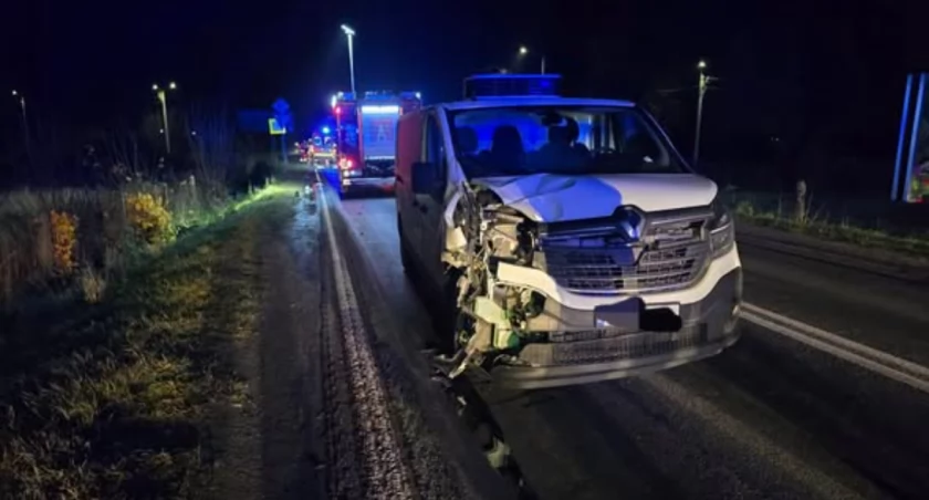 Do wypadku doszło 3 listopada w Strzegomiu / fot. OSP Strzegom