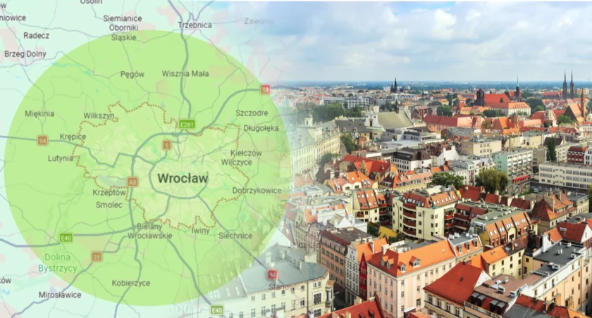 Gdyby plan został zrealizowany, Wrocław byłby terytorialnie trzy razy większy od Warszawy!