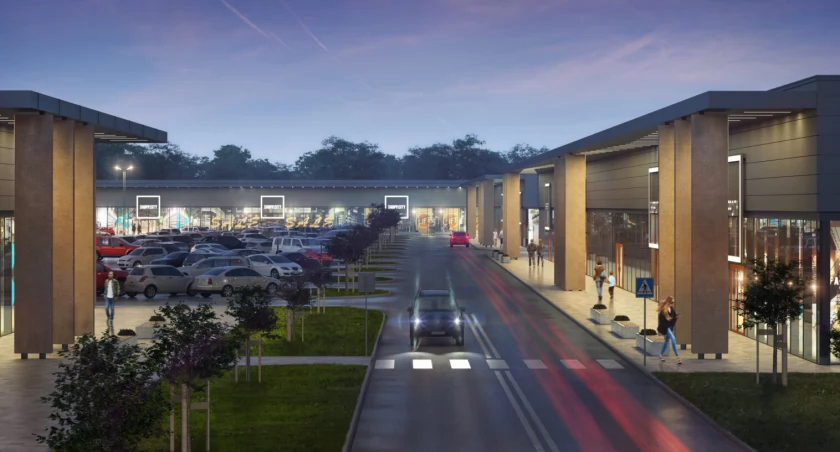 Park handlowy Shopp City miał powstać w Długołęce, fot. wizualizacja inwestora