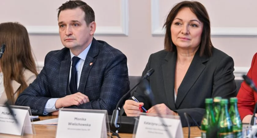 fot. sejm.gov.pl. Monika Wielichowska od dawna była wymieniana jako kontrkandydatka Michała Jarosa.