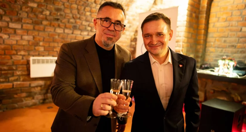 fot. Facebook. Łukasz Horbatowski (z lewej) i Michał Jaros. 