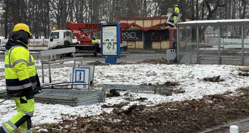 Przebudowa pętli na Sępolnie zaczęła się dzisiaj i potrwa do końca roku