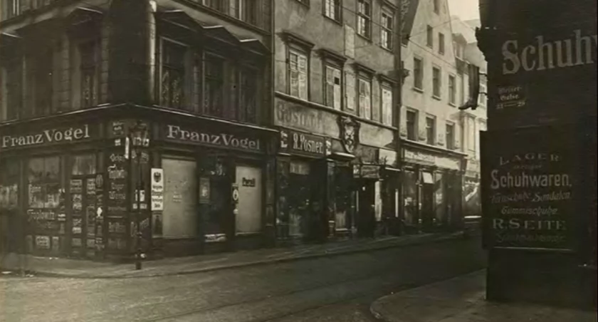 Rok 1917, ul. Kuźnicza / fot. fotopolska.eu
