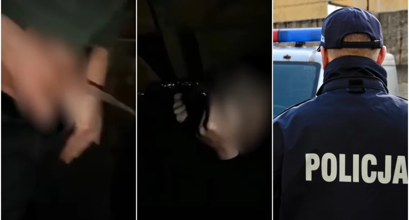 Policja: w środę zatrzymano cztery osoby związane z tym nagraniem.