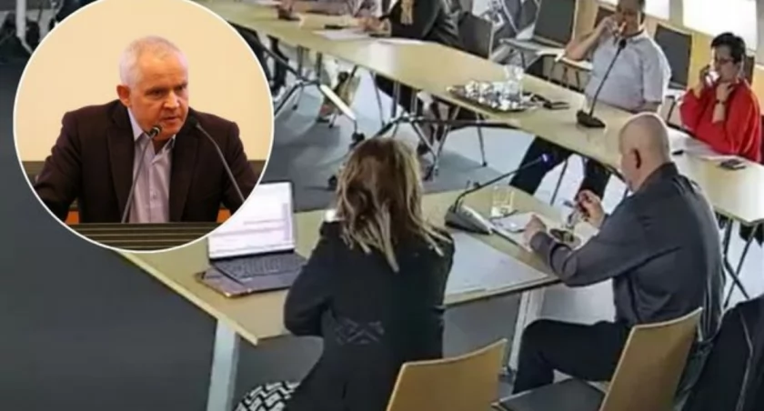Pojawianie się dyrektora Dariusza Stasiaka na sesji z posiłkiem nie wszystkim radnym się spodobało.