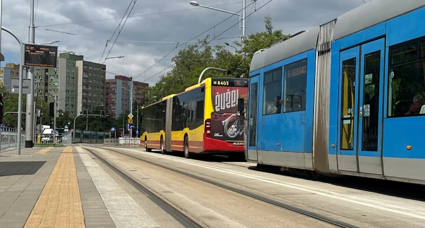 Buspas na Jagodno, zdjęcie z procesu budowy / fot. Jakub Jurek