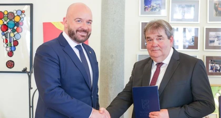 Jacek Sutryk i Grzegorz Roman/fot. BP UM Wrocław