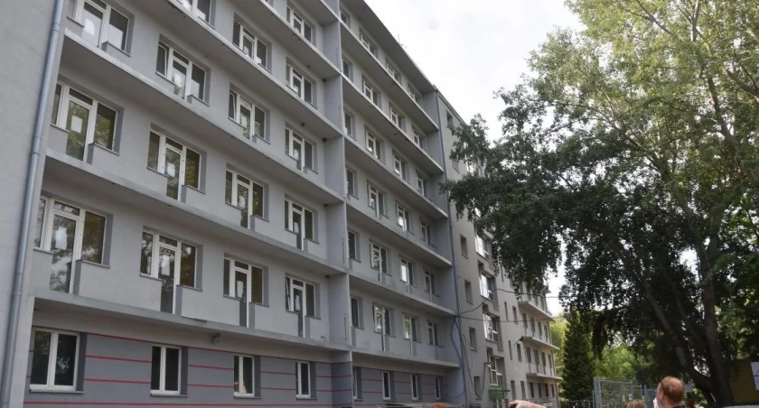 Akademik Bliźniak przechodzi gigantyczny remont / fot. Kinga Mierzwiak