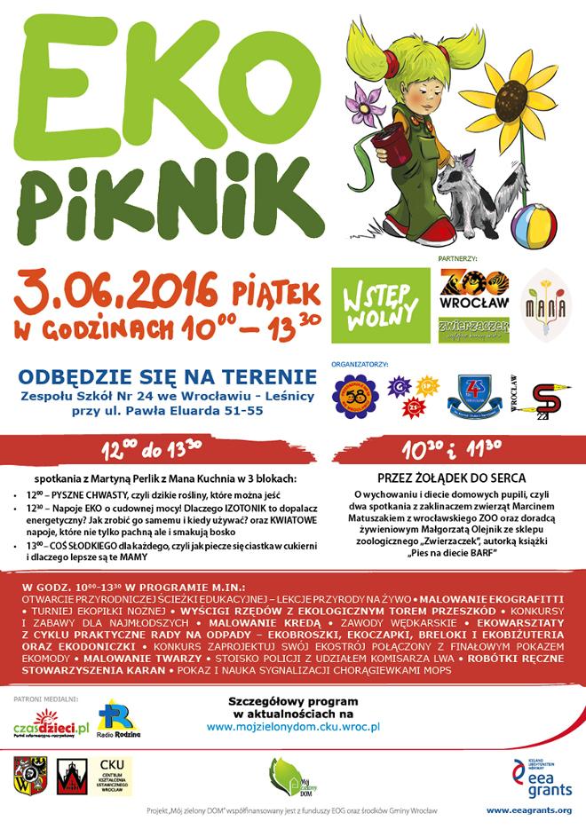 materiały organizatora