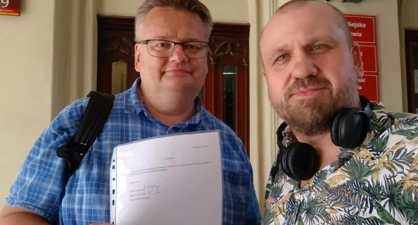 Fot. FAcebook. Robert Suligowski i Sławomir Czerwiński