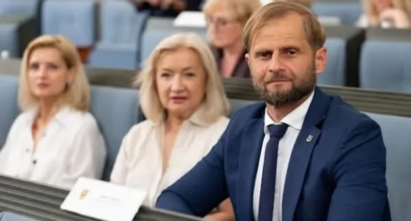 fot. Facebook. Marcin Borys od początku kadencji był w sejmikowym  klubie KO