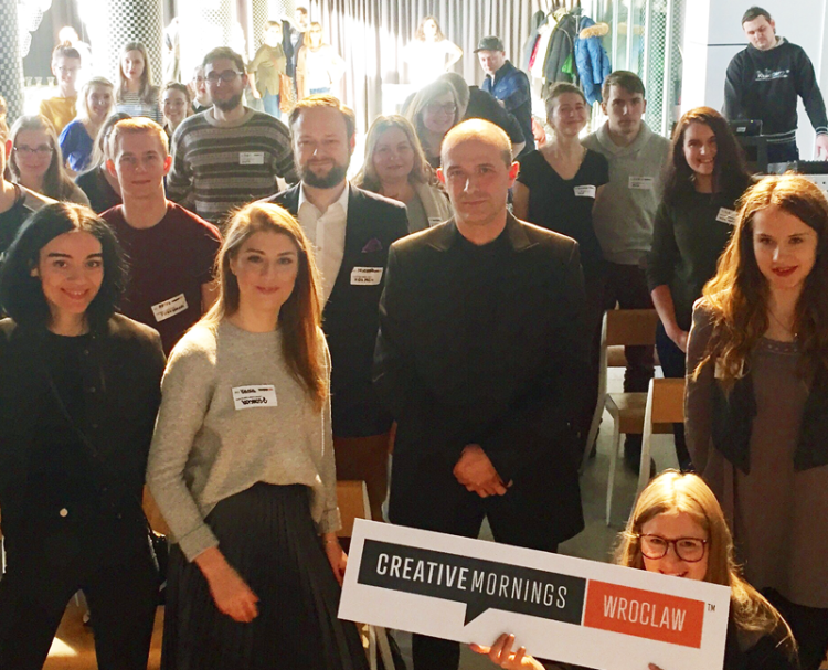 fot. Gabriela Orlik/CreativeMornings Wrocław